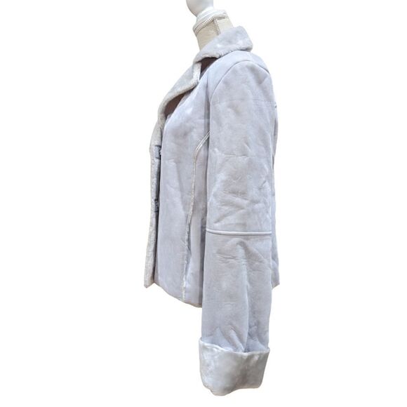 Juliano Celini Women's Suede Faux Leather Jacket Size XL - Picture 3 of 11